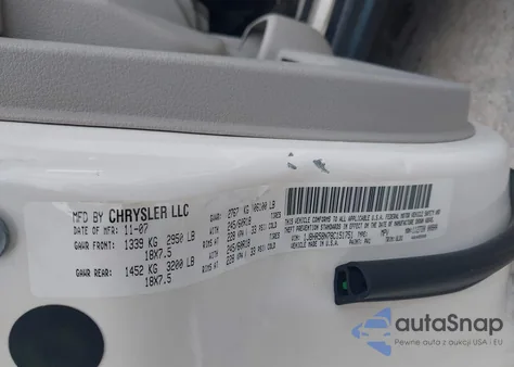 2008 Jeep Grand Cherokee Limited z USA, uszkodzony, nr VIN 1J8HR58N78C151751